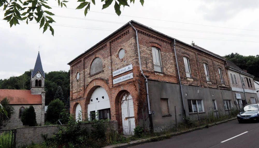 In diesem Gasthof in Trebitz an der Saale war ein Teil der Beute versteckt. Der Gastwirt gehörte zu den drei Tätern des Raubzuges.