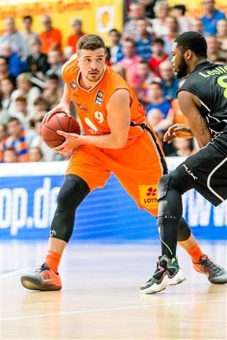 Dominique Johnson (MBC) erzielte 7 der ersten 13 Weißenfelser Punkte.