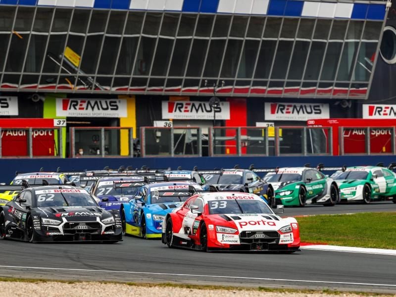 Das DTM-Saisonfinale findet in diesem Jahr ohne Zuschauer statt. Foto: Juergen Tap/DTM/ITR/dpa