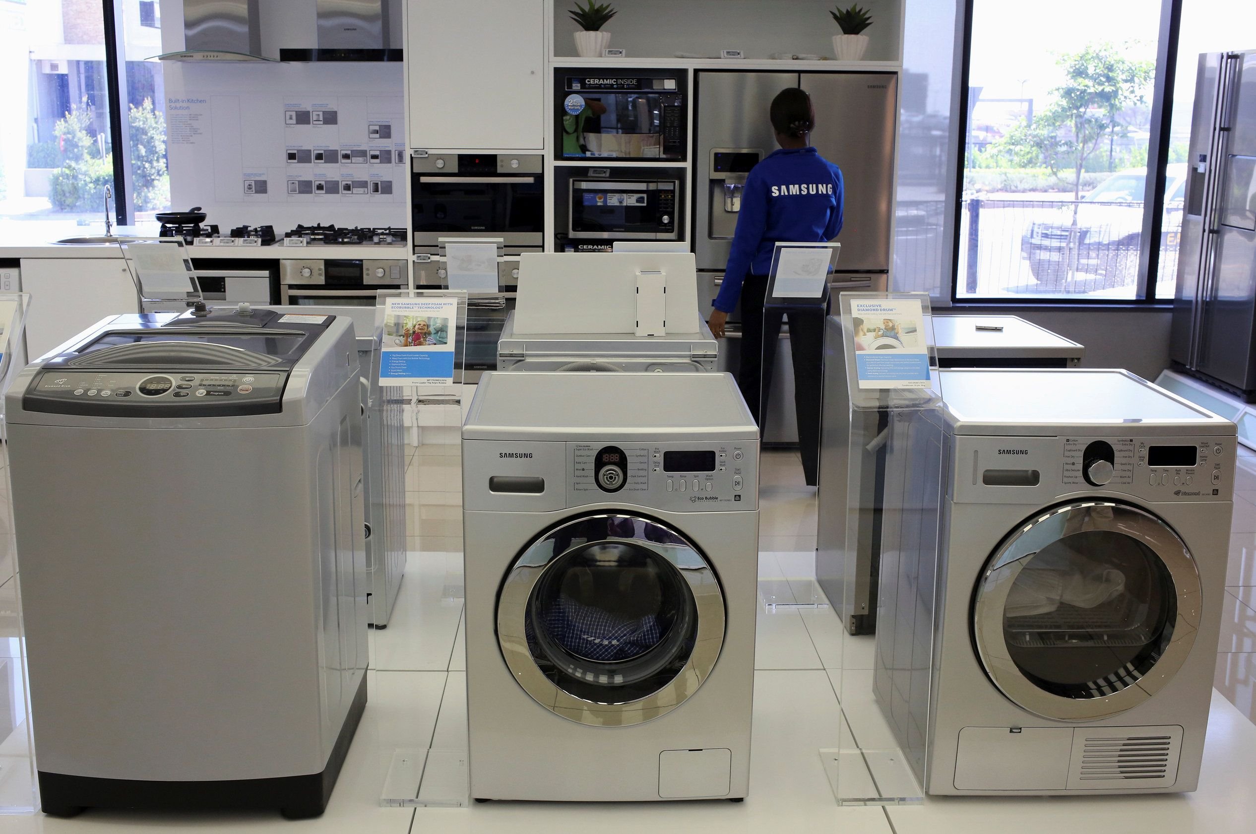 Waschmaschinen des Herstellers Samsung