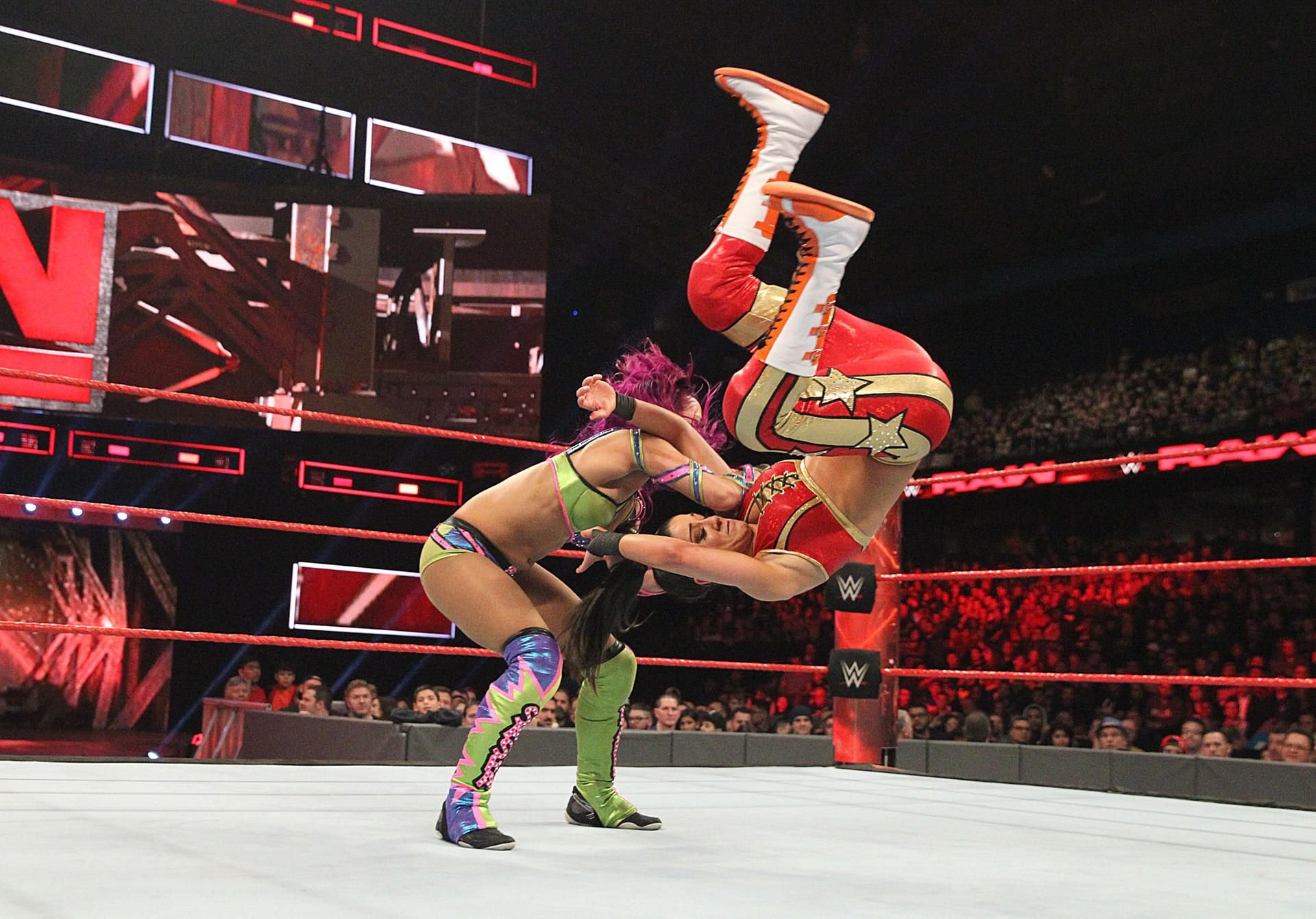 Wrestling ist eine Mischung aus Kampf, Action und Show.