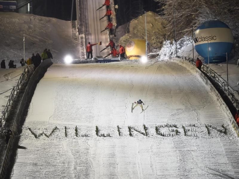An Heiligabend soll es an der Mühlenkopfschanze in Willingen einen Gottesdienst geben. Foto: picture alliance / dpa
