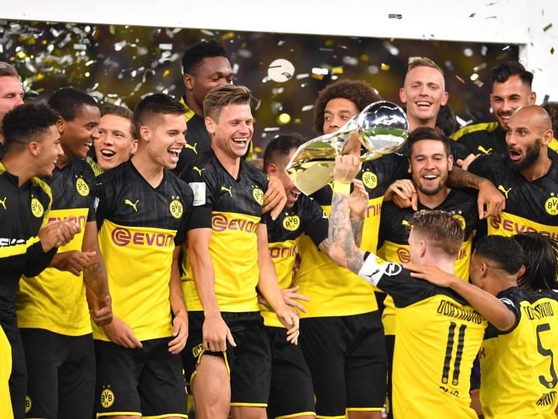 Nach dem Gewinn des Supercups beginnt jetzt auch für Borussia Dortmund die Bundesliga. Foto: Marius Becker