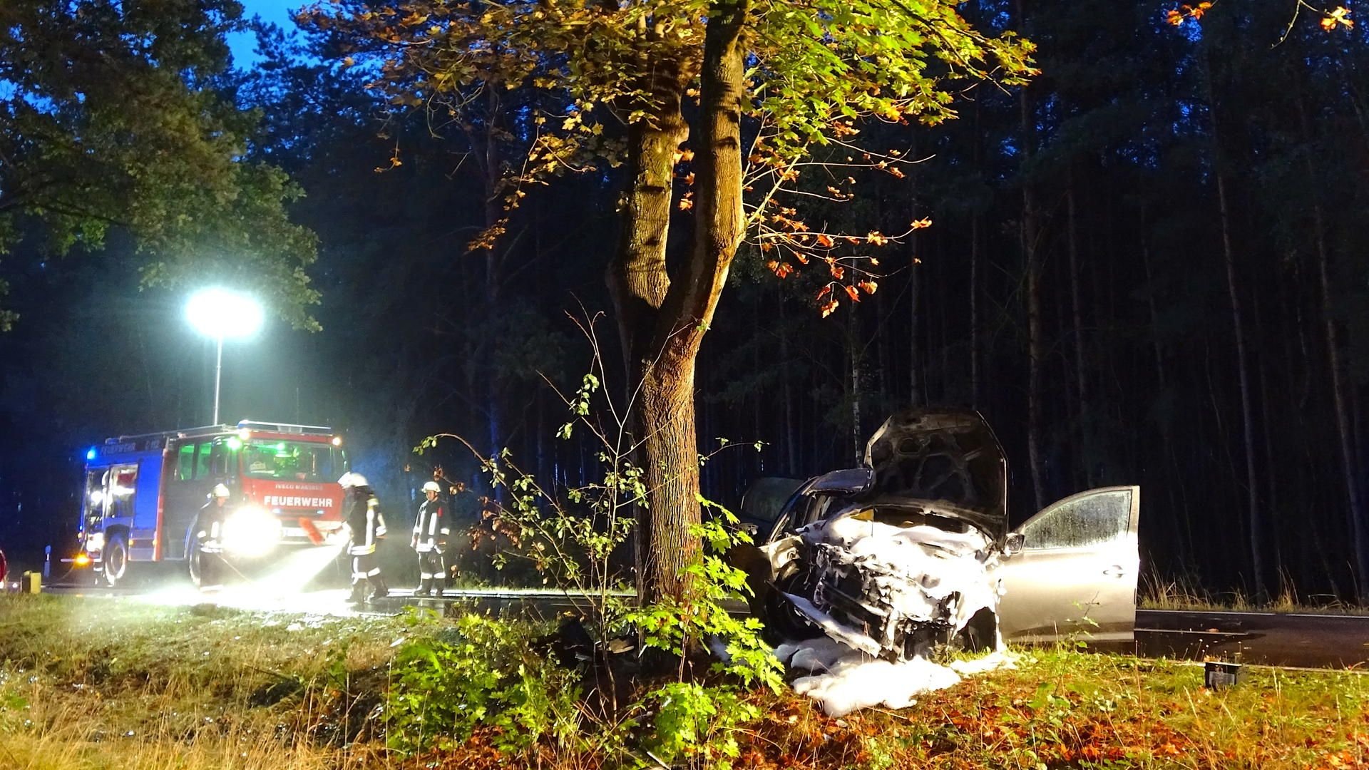 Schwerer Unfall auf der L29 bei Angern.