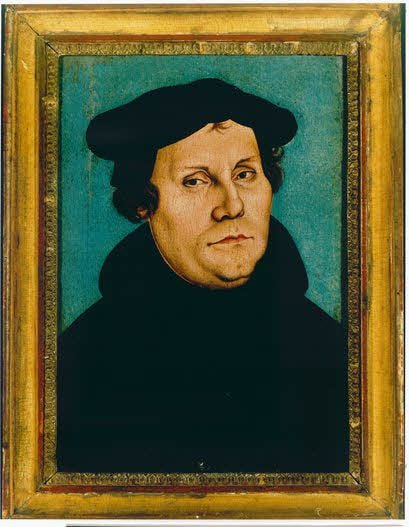Das Original: Luther-Porträt von 1528.