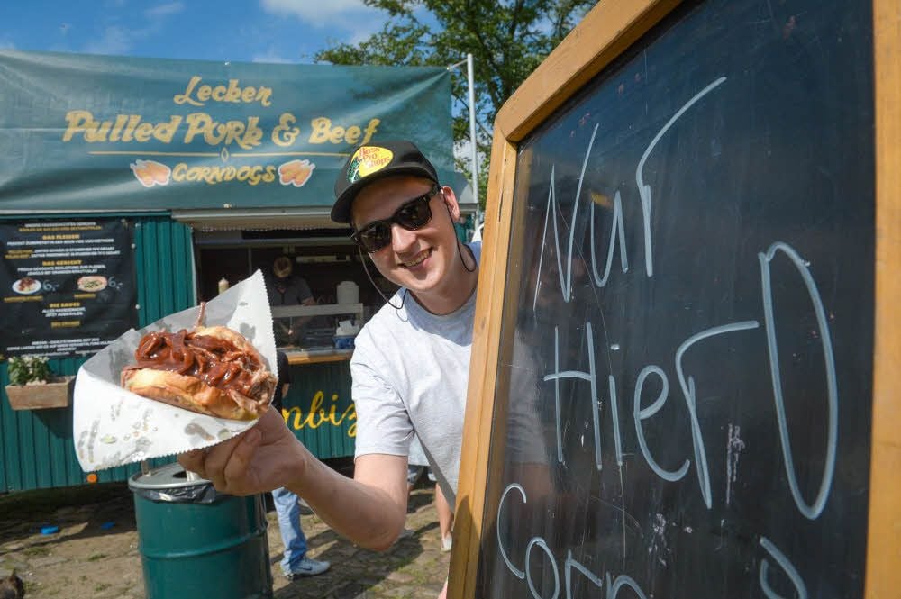 Den Pulled Pork Burger hat Anton Behnke in Kanada entdeckt.