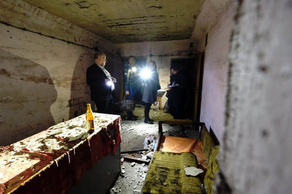 Der letzte Bunker, der in Halle nicht zugeschüttet worden ist, wurde jetzt zum Denkmal erklärt.