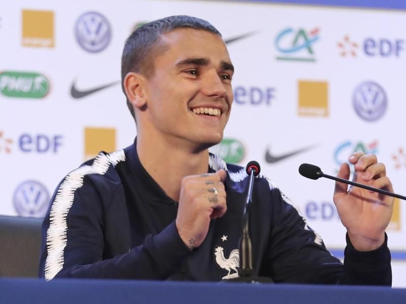 Antoine Griezmann hatte vor dem Turnier extra einen 30-minütigen Clip drehen lassen. Foto: David Vincent