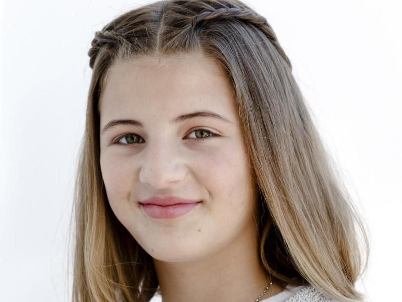 Emma Schweiger wird Conni. Foto: Markus Scholz