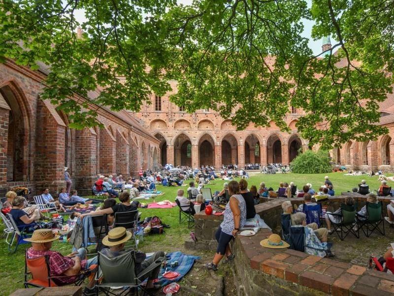 Eröffnung des Musiksommers 2019 im Kloster Chorin. Foto: Patrick Pleul