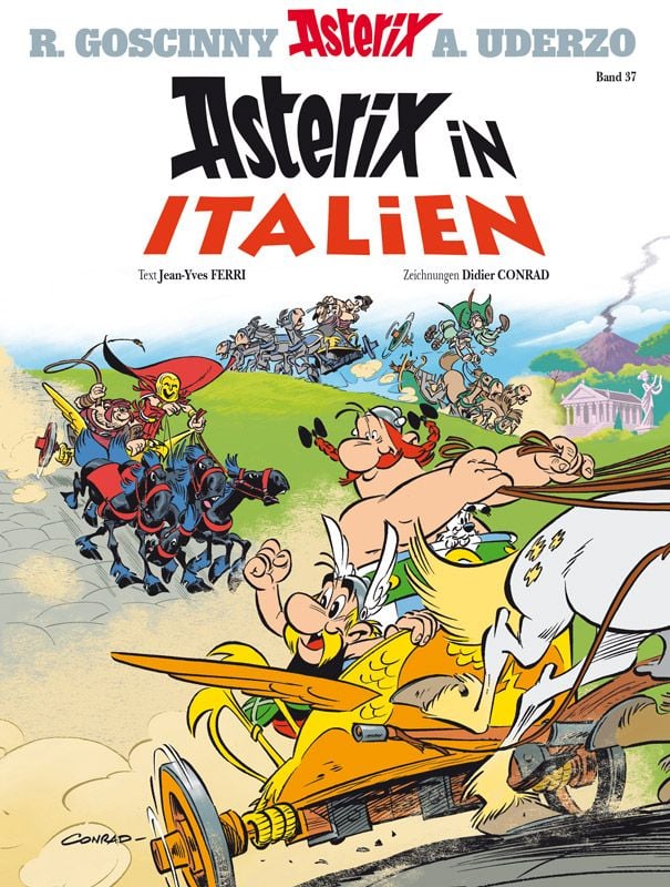 Das Cover von „Asterix in Italien“