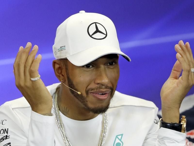 Lewis Hamilton hat sich entschuldigt. Foto: Eric Gay
