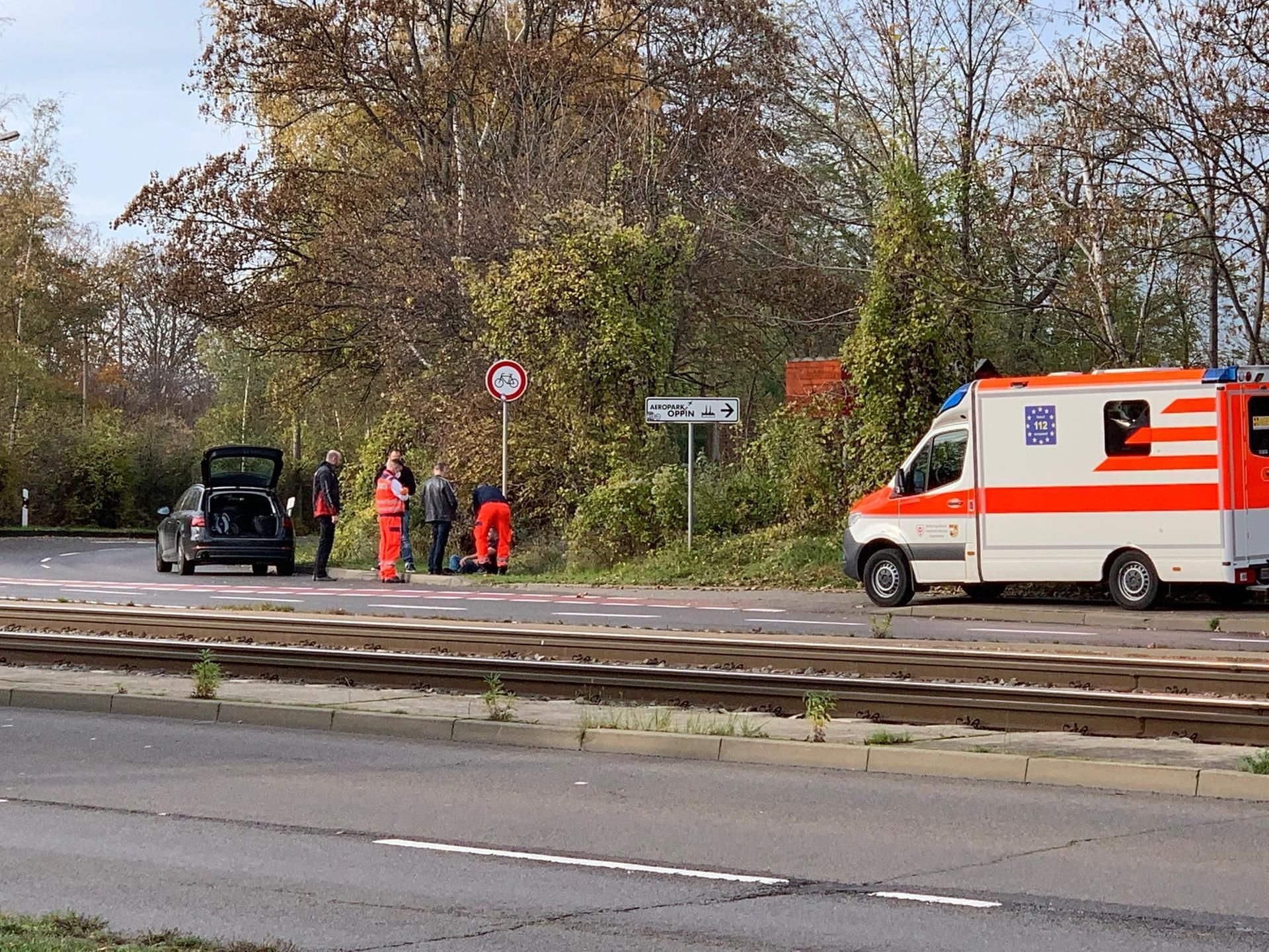 Am Hermes-Areal in Halle lief am Samstagmittag ein SEK-Einsatz.