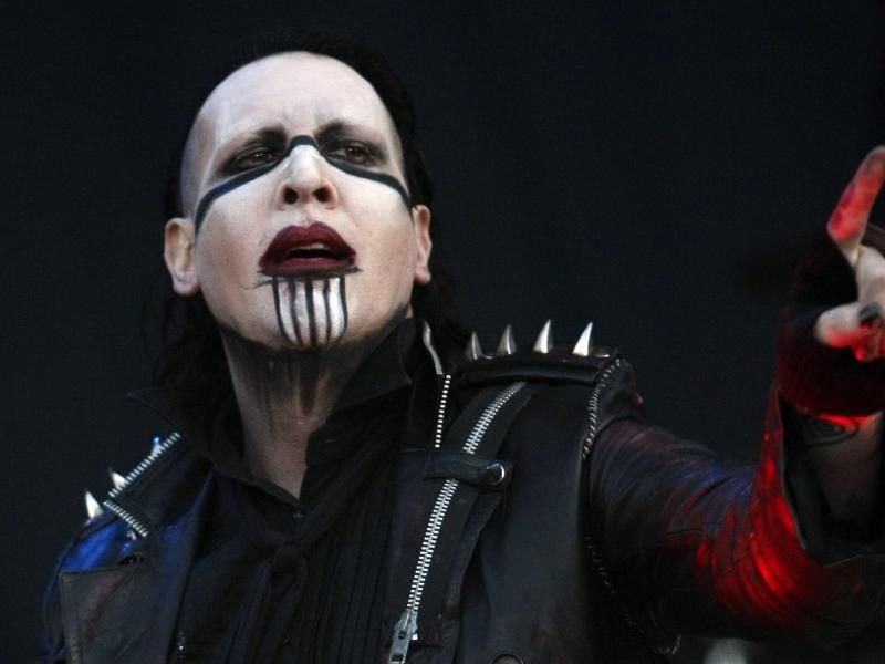 Nach einem Bühnenunfall muss Marilyn Manson neun Konzerte seiner US-Tour absagen. Foto: Mario Ruiz/EFE