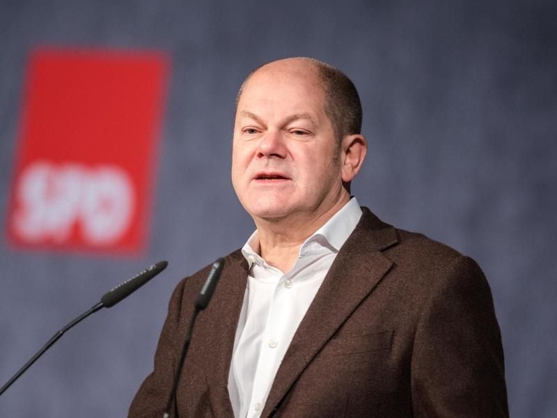 Erster Bürgermeister und SPD-Vorsitzender Olaf Scholz. Foto: Daniel Bockwoldt/Archiv