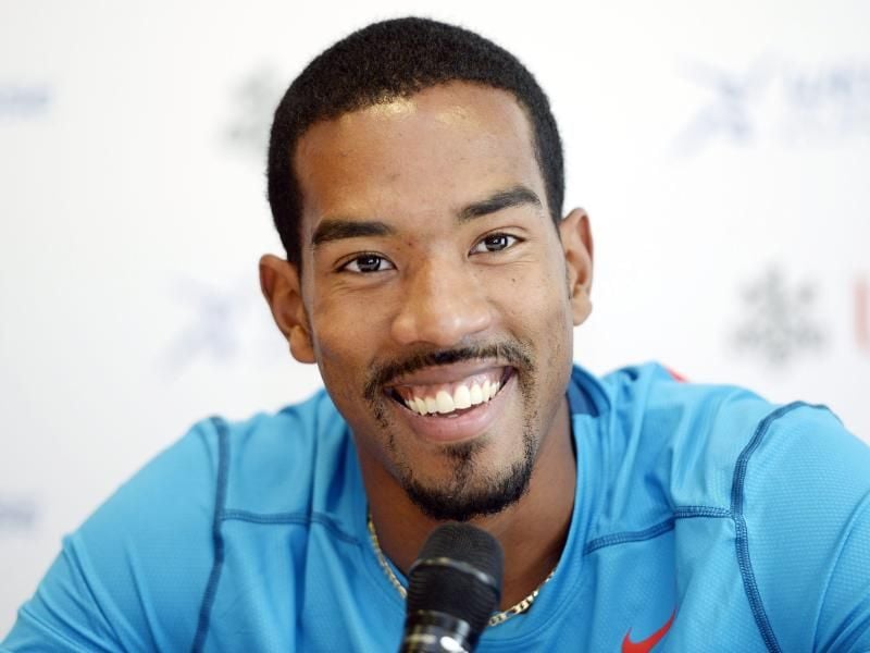 Christian Taylor, amerikanischer Gründer der unabhängigen Athletenvertretung „The Athletics Association”. Foto: Walter Bieri/epa/dpa