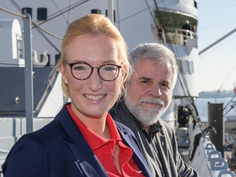 Jens Weber und Ann-Kathrin Cornelius. Foto: Axel Heimken