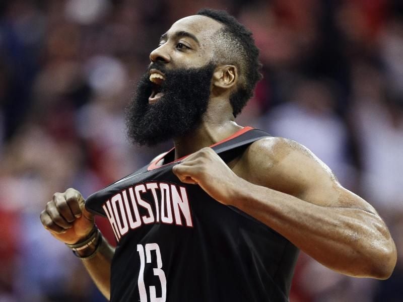 Nach Anthony Davis wird auch James Harden die WM verpassen. Foto: Eric Christian Smith/AP