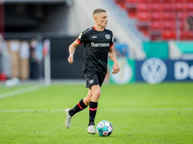 Wurde für die U21 nominiert: Florian Wirtz von Bayer Leverkusen. Foto: Rolf Vennenbernd/dpa
