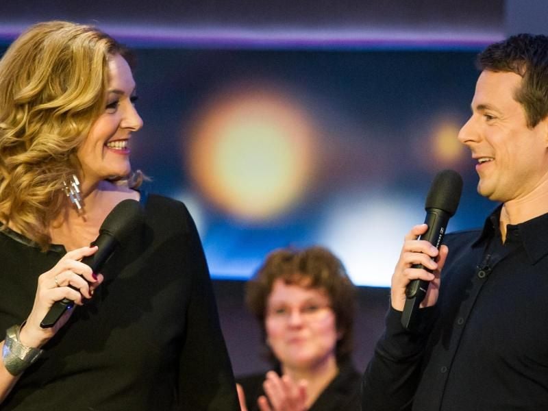 Bettina Tietjen und Alexander Bommes gehen ab demnächst getrennte Wege. Foto: Ole Spata