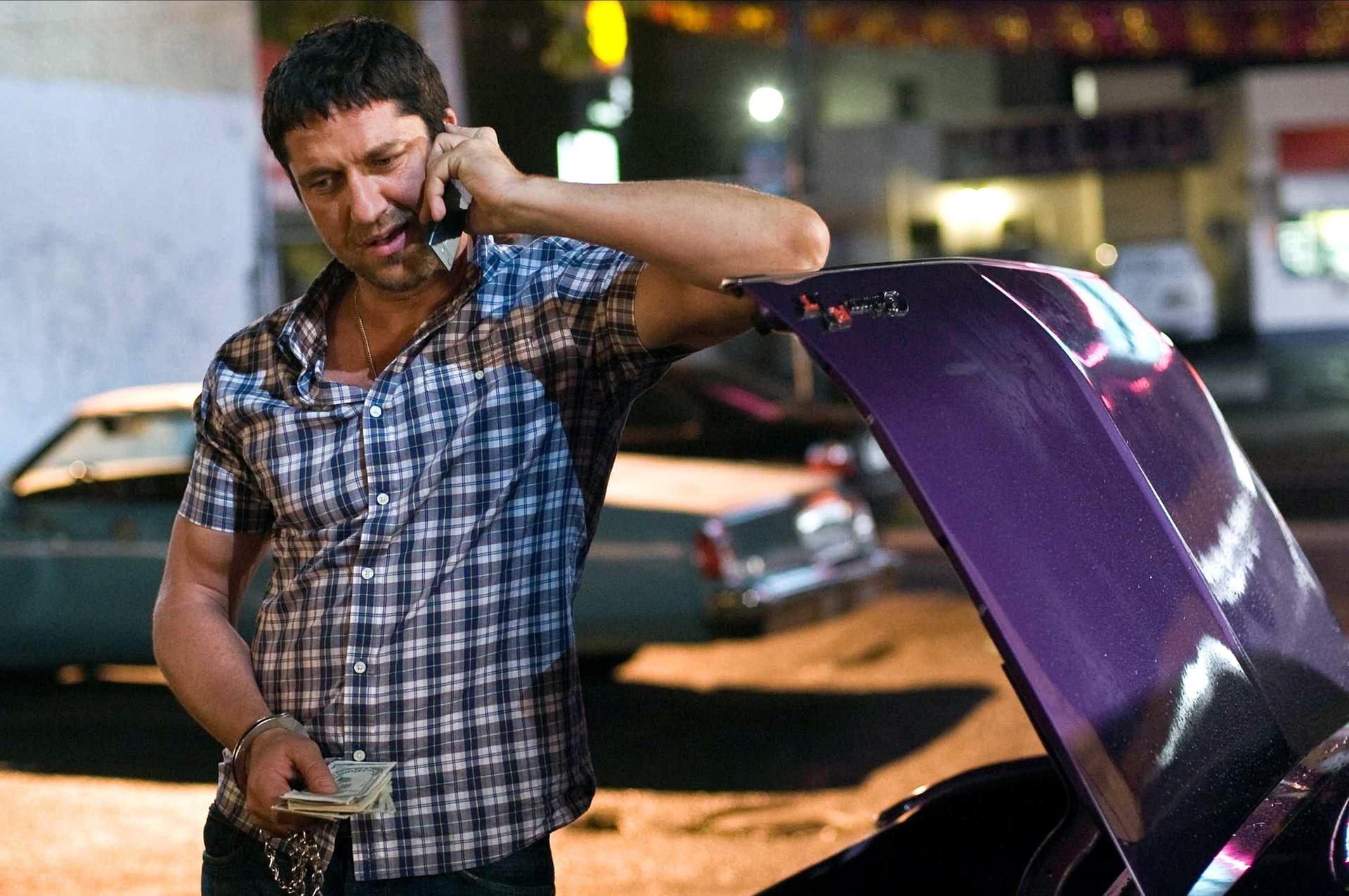 Gerard Butler im Film „The Bounty Hunter“.