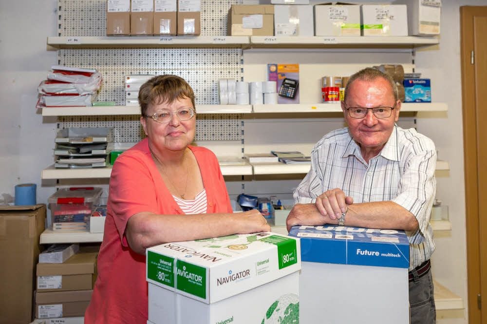 Ein Jubiläum können Marlies und Edgar Tympel feiern.