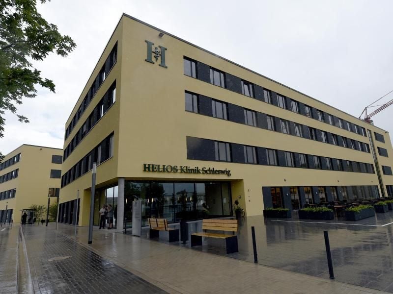 Der Neubau der Helios-Klinik in Schleswig. Foto: Carsten Rehder