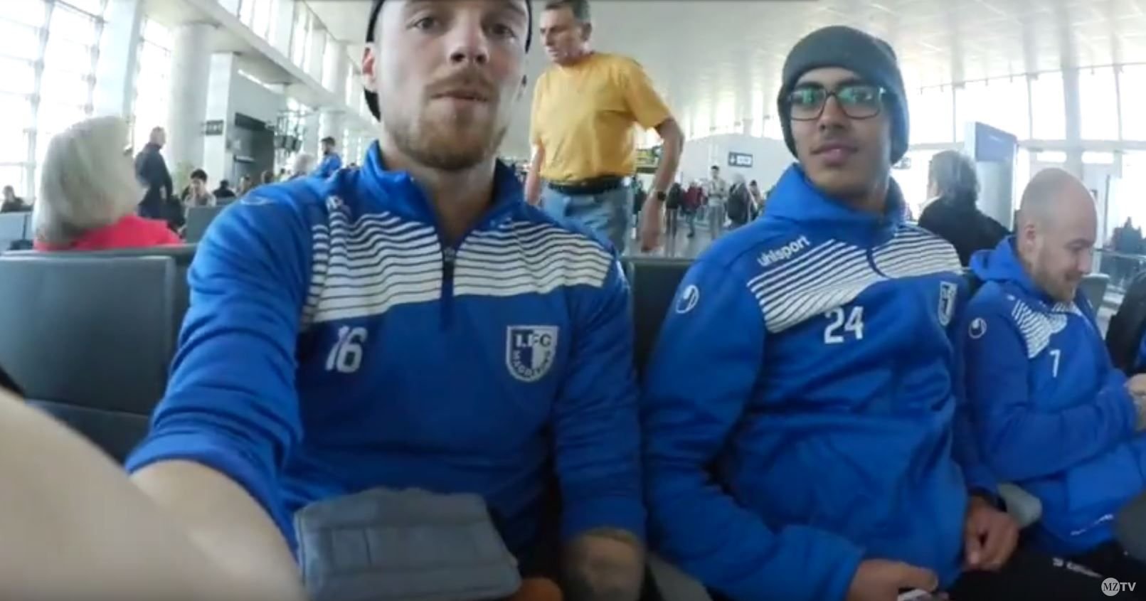 Nils Butzen und Manuel Farrona Pulido vom 1. FC Magdeburg bieten spannende Einblicke ins Trainingslager.