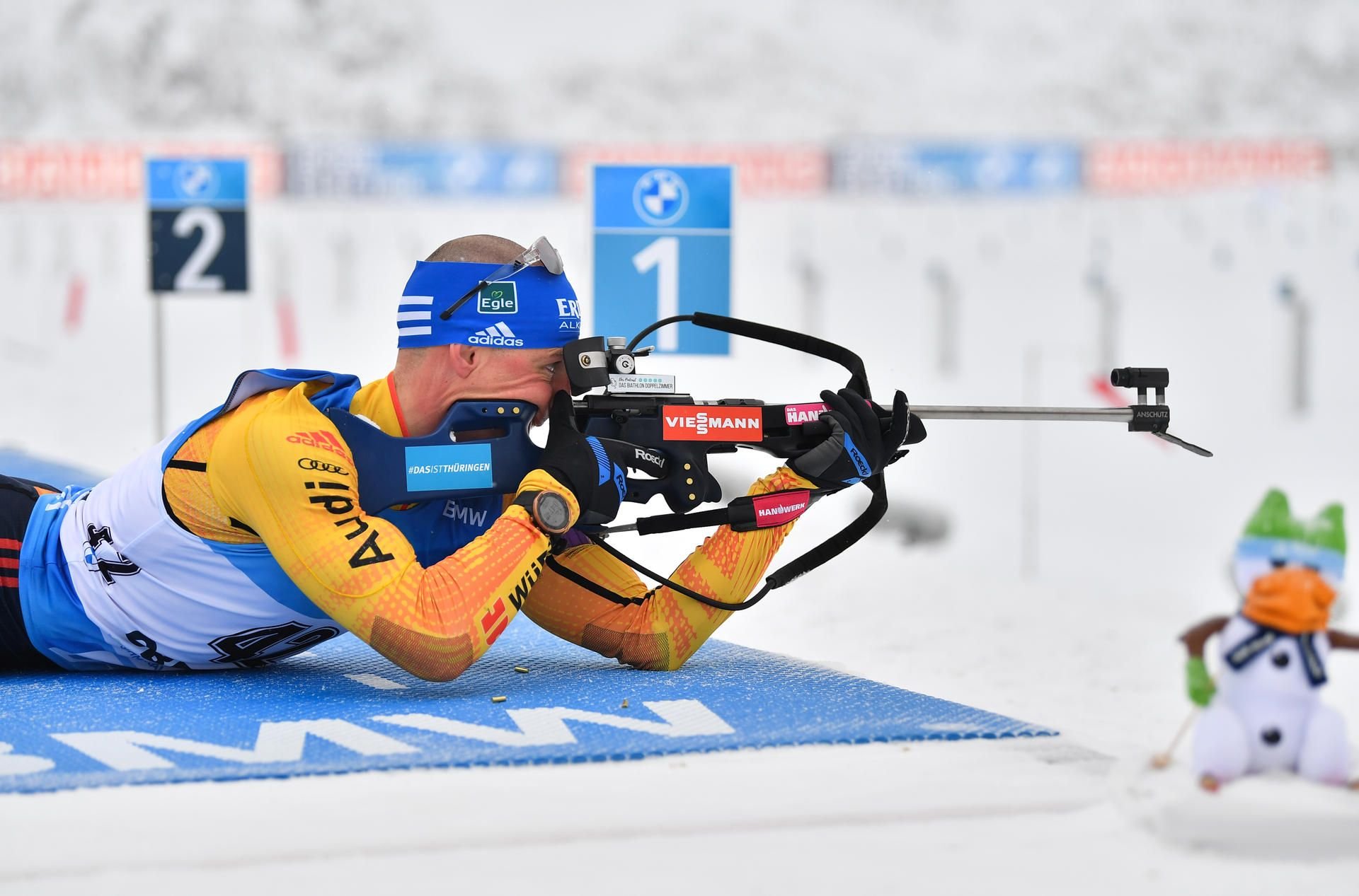 Erik Lesser war mit seiner Leistung im Sprintrennen von Oberhof unzufrieden.