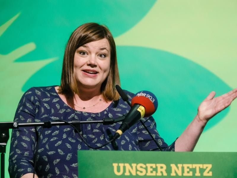 Hamburgs Zweite Bürgermeisterin, Katharina Fegebank (Bündnis90/die Grünen). Foto: Markus Scholz/Archiv