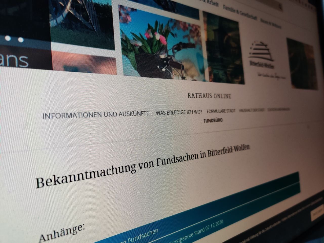 Fundsachen werden nun auch über die Webseite der Stadt versteigert.