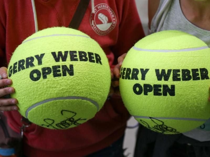 Bald Geschichte: Das Tennisturnie in Halle bekommt einen neuen Titelsponsor. Foto: Friso Gentsch/dpa