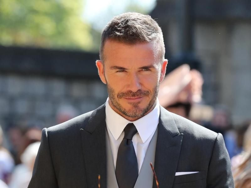 David Beckham wurde mit dem President's Award der UEFA ausgezeichnet. Foto: Gareth Fuller/PA Wire