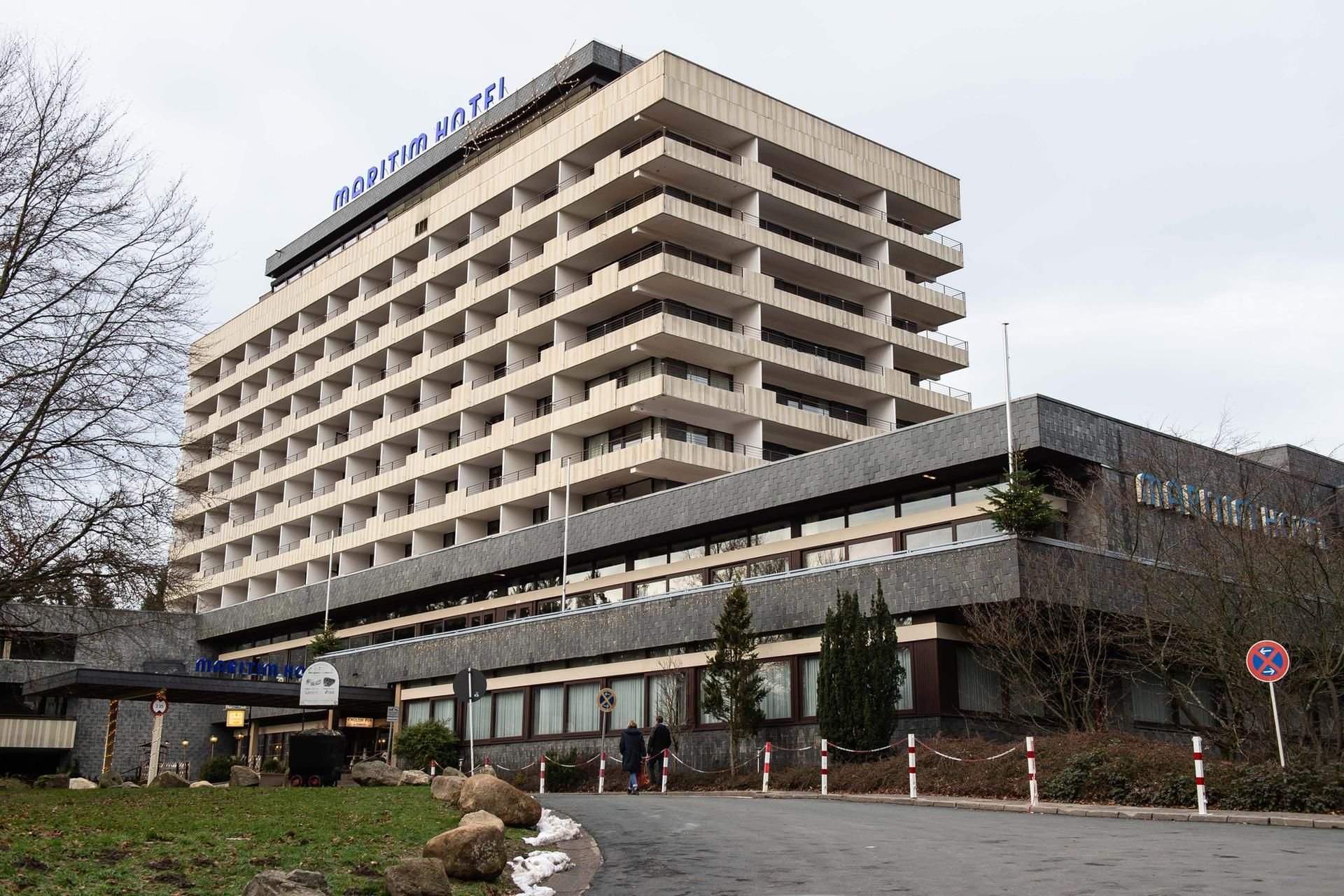 Außenansicht des Maritim Berghotel im Harz. In dem Hotel sind 30 Gäste an einem Magen-Darm-Virus erkrankt.