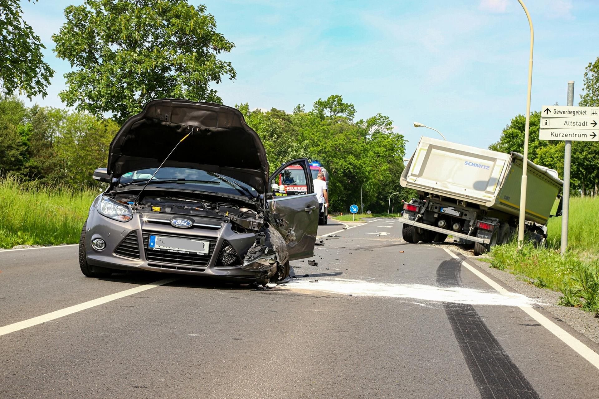 Unfall bei Großwig