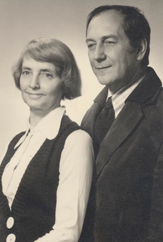 Heinz Rockstroh mit Ehefrau Gerda.