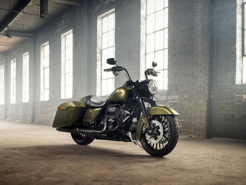 Ab März zu Preisen ab 25 255 Euro zu haben: die neue Harley-Davidson Road King Special. Foto: Harley-Davidson