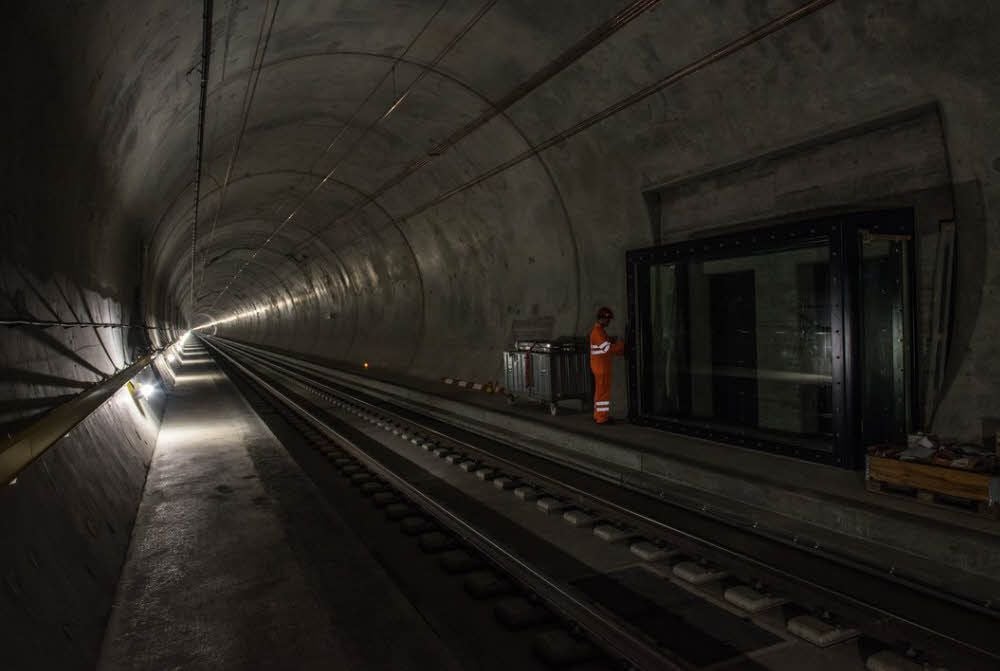 Der Gotthard-Tunnel