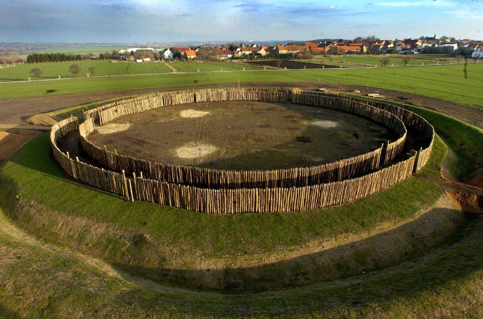 Das Sonnenobservatorium in Goseck zählt zur Tourismusroute Himmelwege.