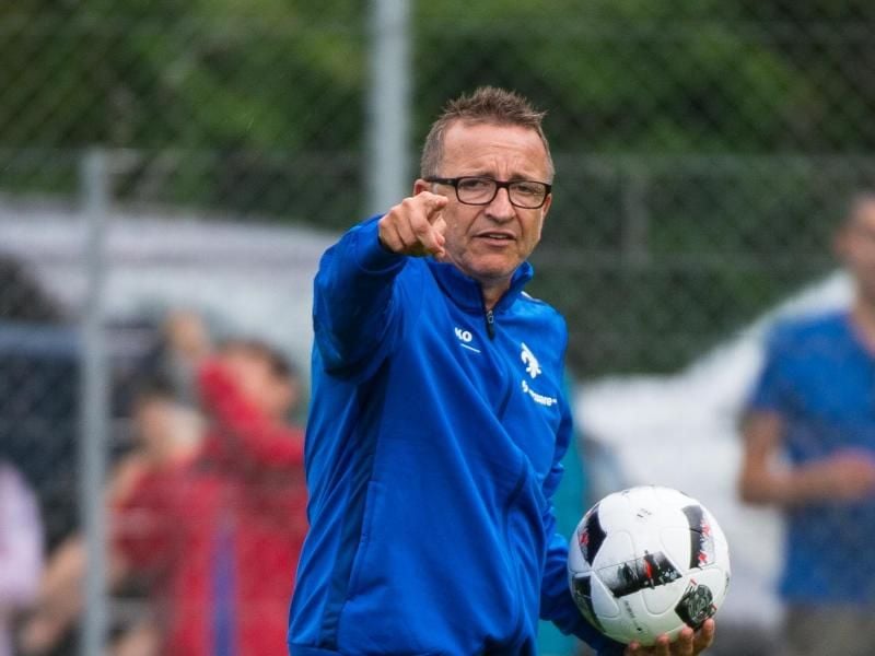 Darmstadts Trainer Norbert Meier will noch „fünf bis sechs” neue Spieler holen. Foto: Andreas Arnold