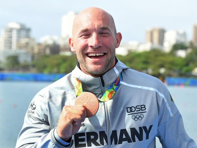 In seinem letzten olympischen Rennen holte Ronald Rauhe die Bronzemedaille. Foto: Soeren Stache