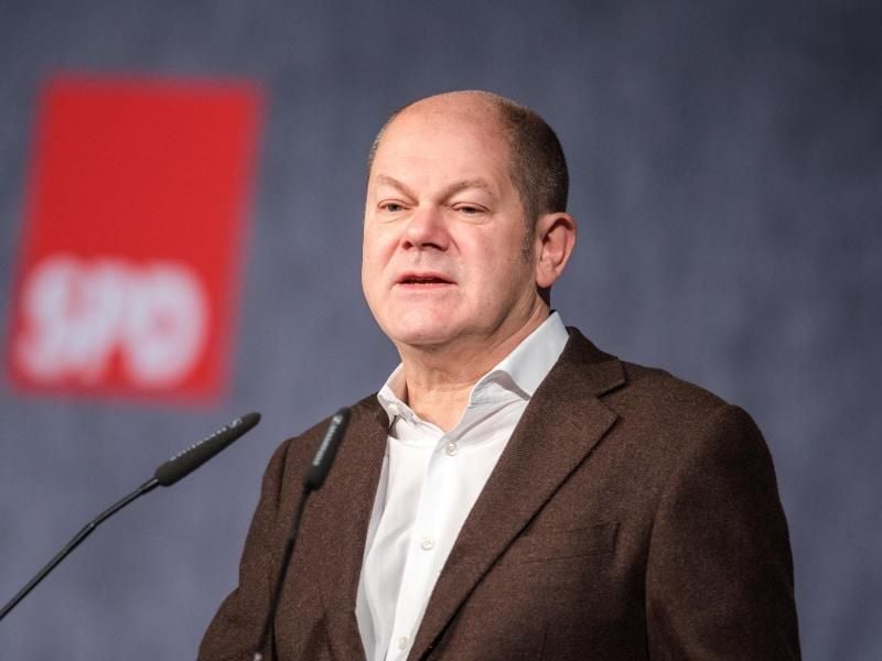 Hamburgs Erster Bürgermeister und SPD-Vorsitzender Olaf Scholz. Foto: Daniel Bockwoldt/Archiv