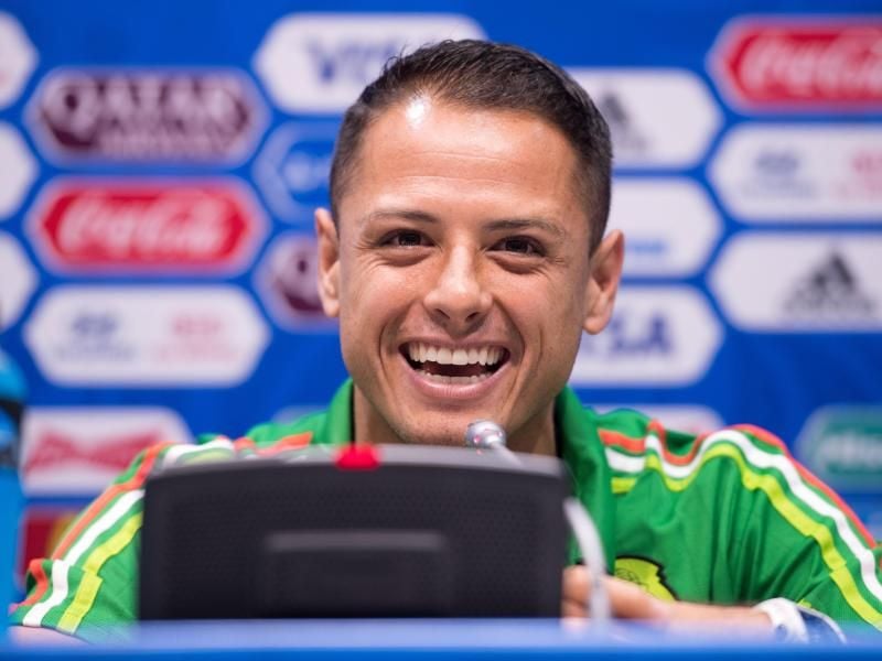Der Mexikaner Javier „Chicharito” Hernández wechselt zu West Ham United. Foto: Marius Becker