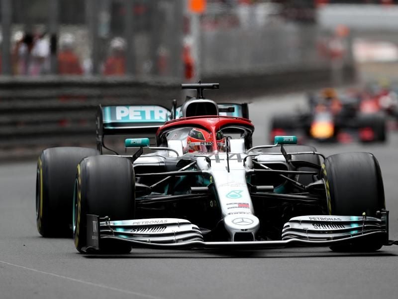 Der Brite Lewis Hamilton vom Team Mercedes gewinnt auch in Monaco. Foto: David Davies/PA Wire