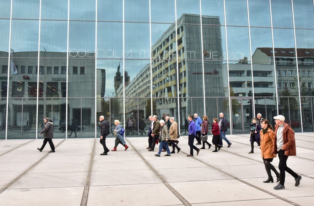 Das neue Bauhausmuseum.