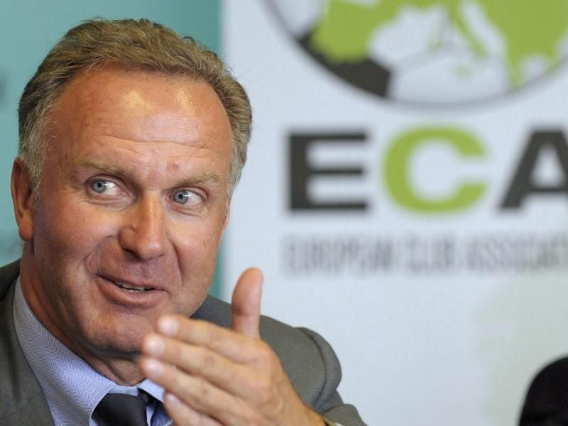 Karl-Heinz Rummenigge war von 2008 bis 2017 Vorsitzender der europäischen Fußball-Clubvereinigung ECA. Foto: Laurent Gillieron