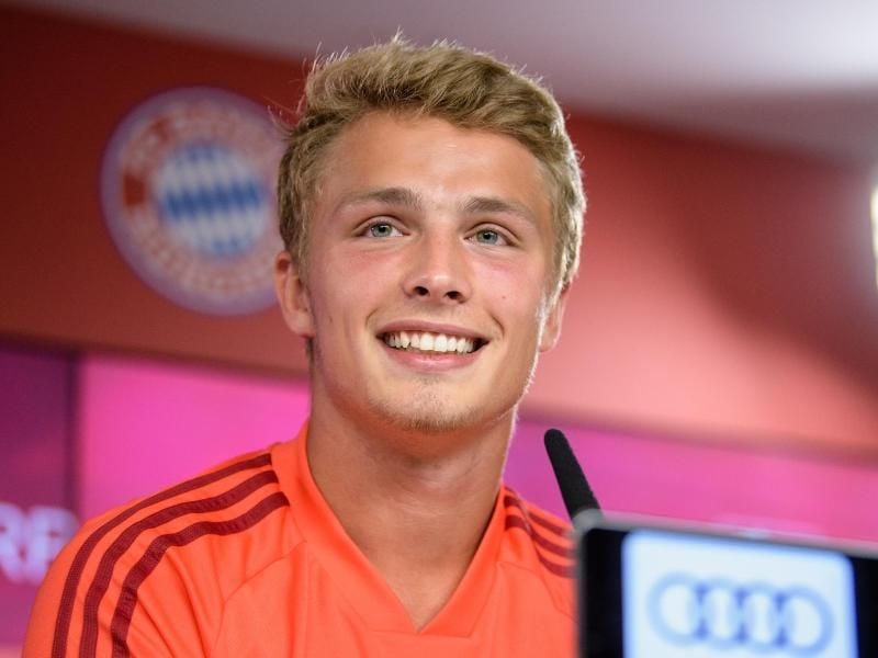 Hat bislang einen guten Eindruck gemacht: Fiete Arp mit dem FC Bayern München auf USA-Reise. Foto: Matthias Balk