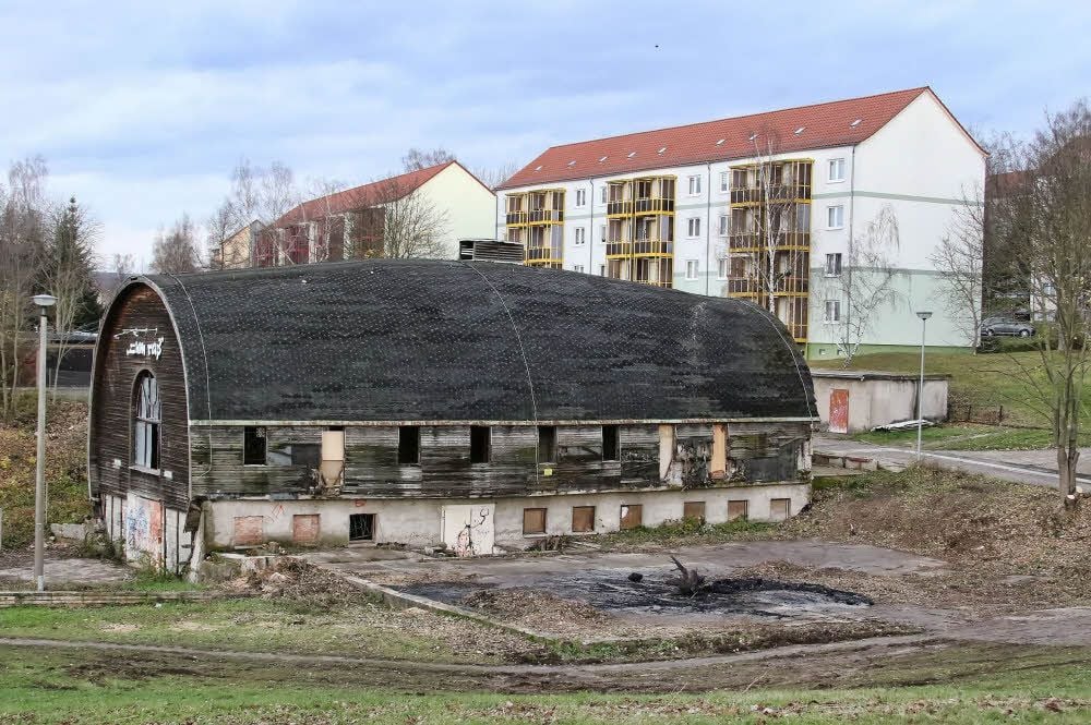 Im Sangerhäuser „Fass“ sollen nach jüngsten Plänen fünf Wohnungen und ein Bürobereich entstehen.