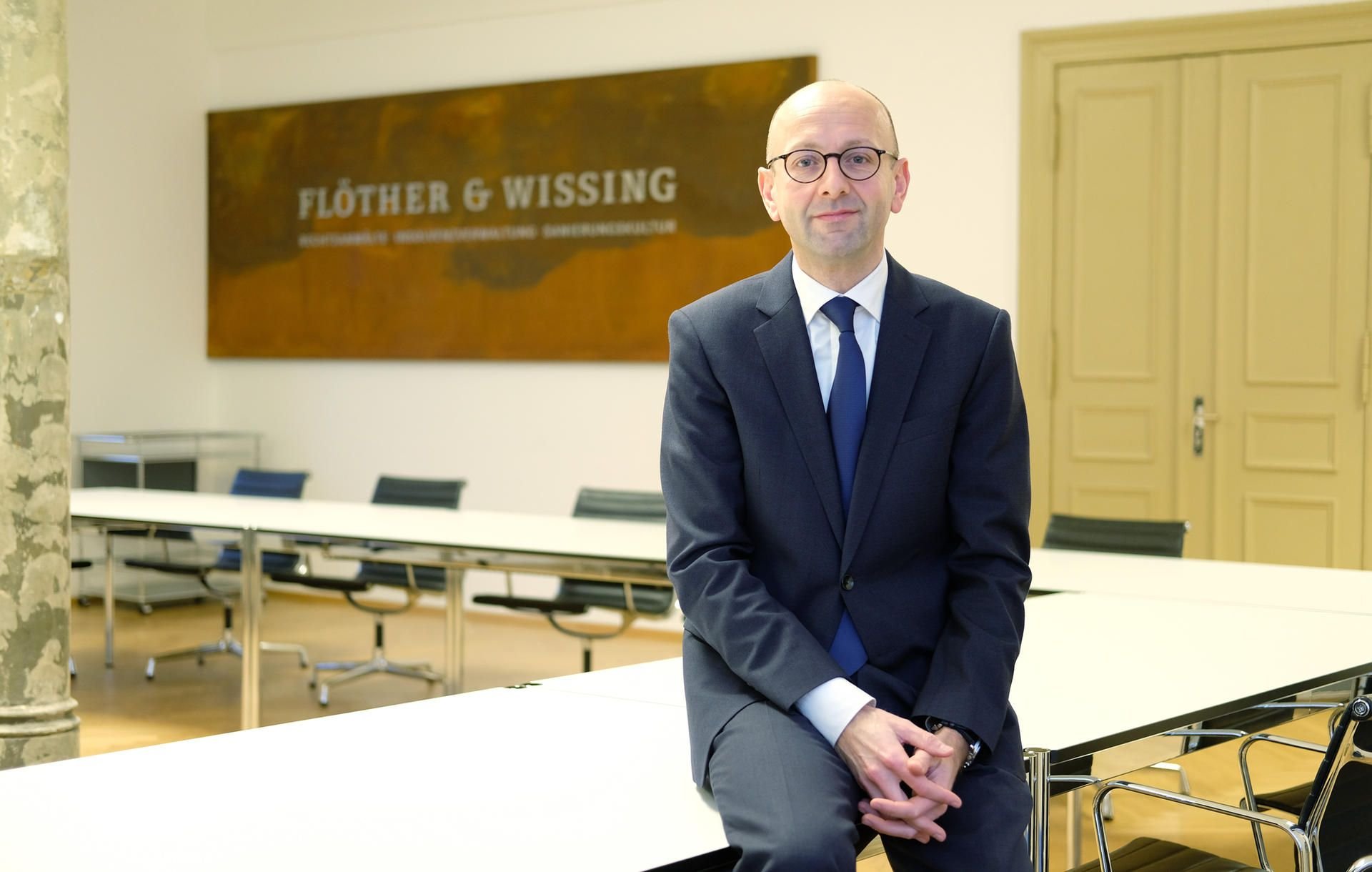 Rechtsanwalt und Insolvenzverwalter Lucas Flöther aus Halle.