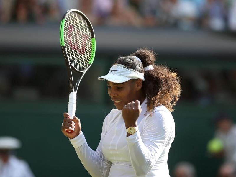 Serena Williams hat die ersten Schritte ihrer Tochter verpasst. Foto: Steven Paston